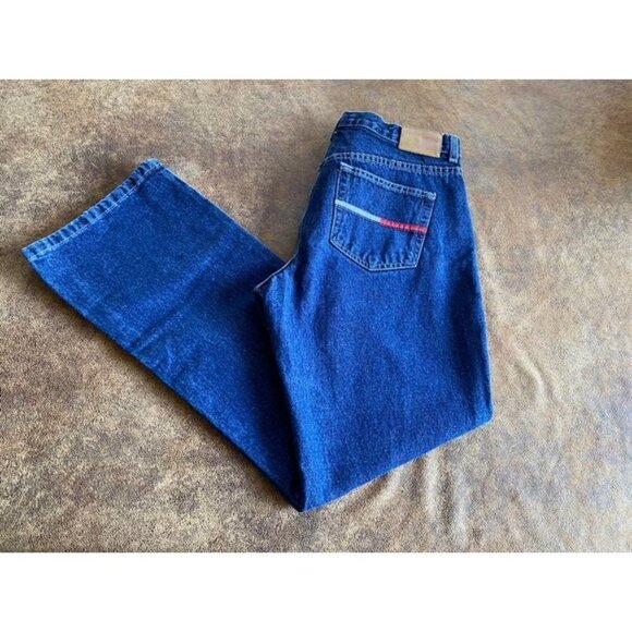 Tommy Flag Pocket Boyfriend Boot Jeans - Picture 3 of 7